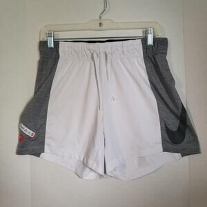 White‎ and grey nike sportswear Size S